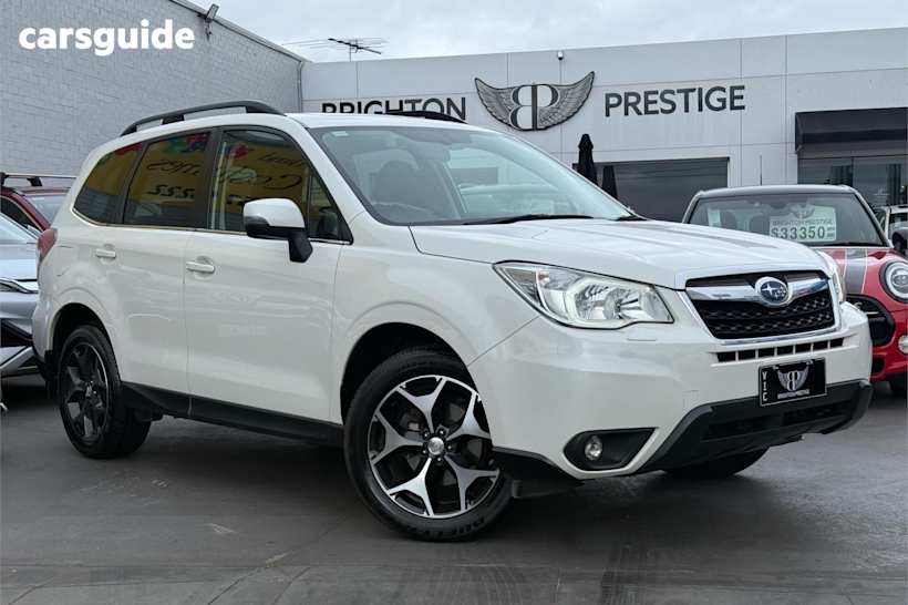 White 2015 Subaru Forester Wagon 2.5I-S
