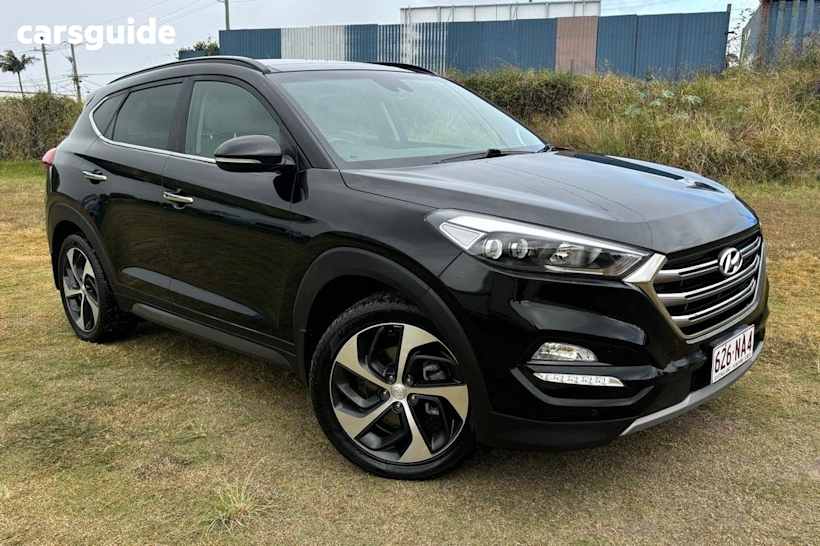 Black 2017 Hyundai Tucson Wagon Highlander R-Series (Awd)