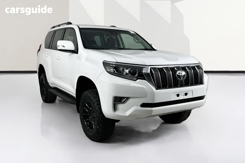 White 2022 Toyota Landcruiser Prado Wagon Gxl