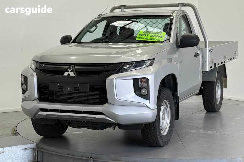 Silver 2021 Mitsubishi Triton Cab Chassis Glx (4X2)