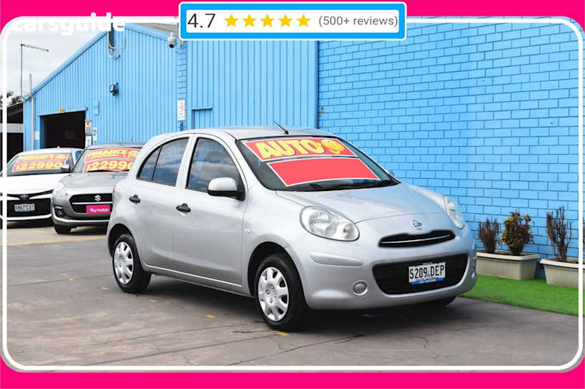 Silver 2011 Nissan Micra Hatchback St