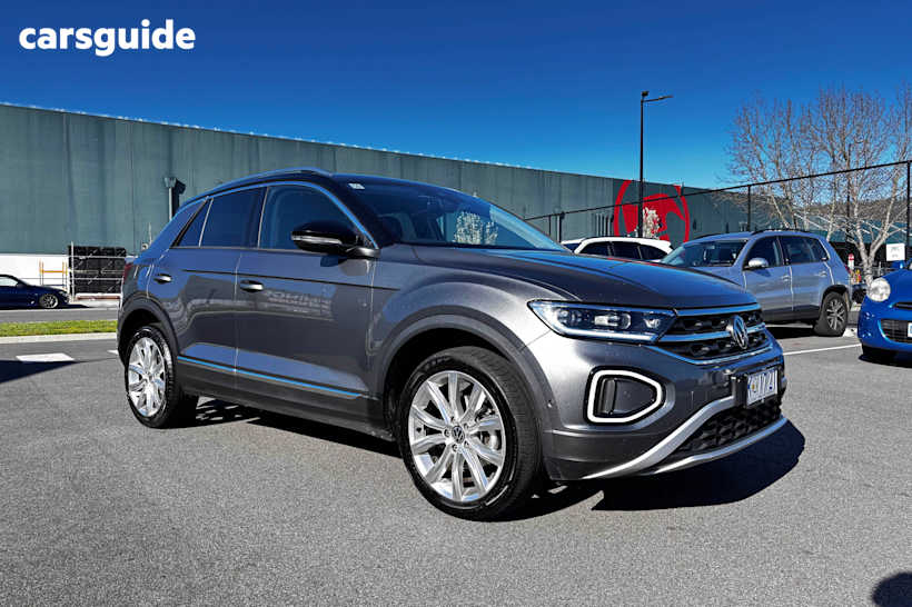 Grey 2023 Volkswagen T-ROC SUV 110TSI STYLE F