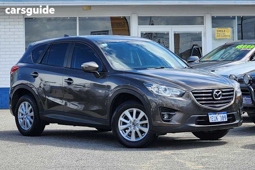 Grey 2015 Mazda CX-5 SUV MAXX SPORT F