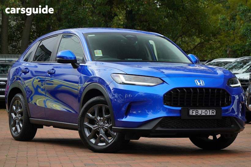 Blue 2023 Honda ZR-V SUV VTI L F