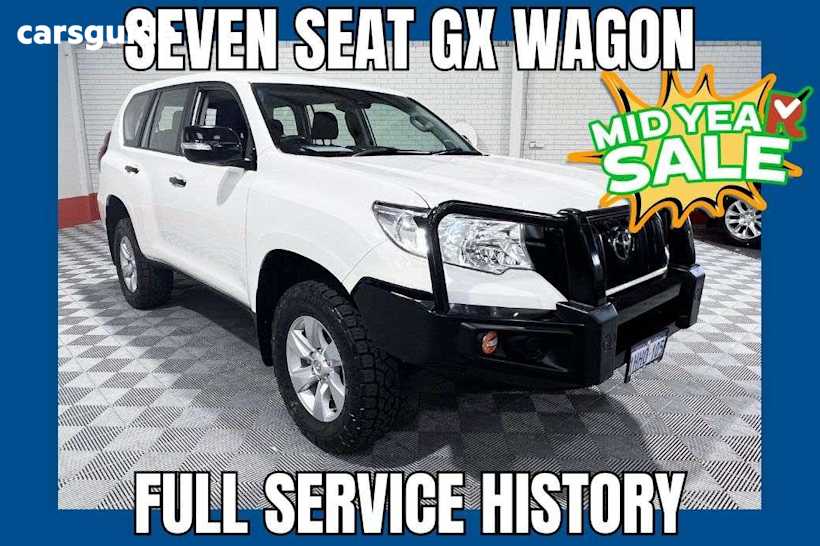 White 2021 Toyota Landcruiser Prado SUV GX 4X4