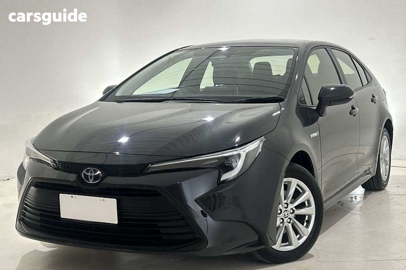Grey 2023 Toyota Corolla Sedan ASCENT SPORT HYBRID F