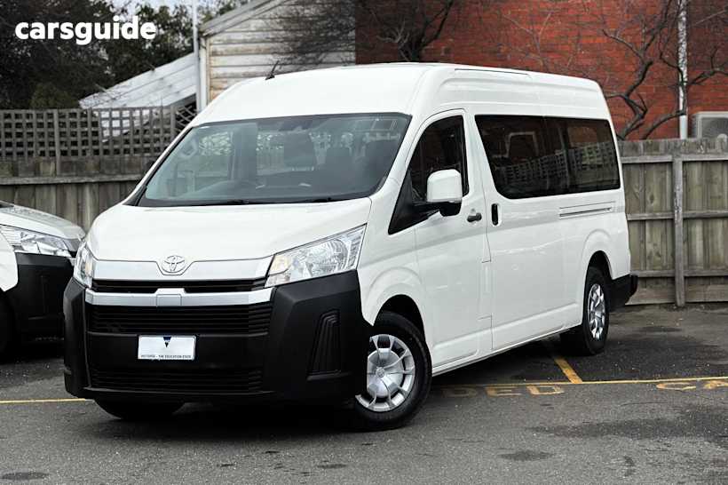 White 2019 Toyota HiAce OtherCar COMMUTER R
