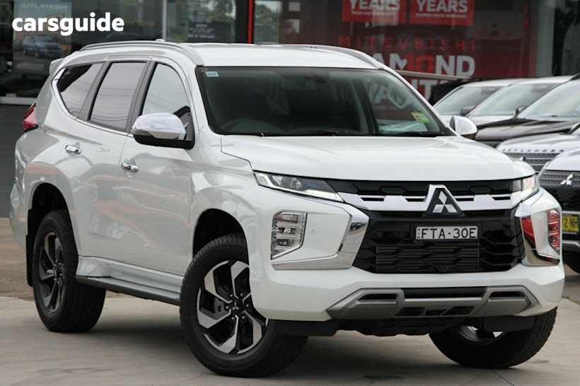 White 2024 Mitsubishi Pajero Sport Wagon Exceed (4Wd) 7 Seat