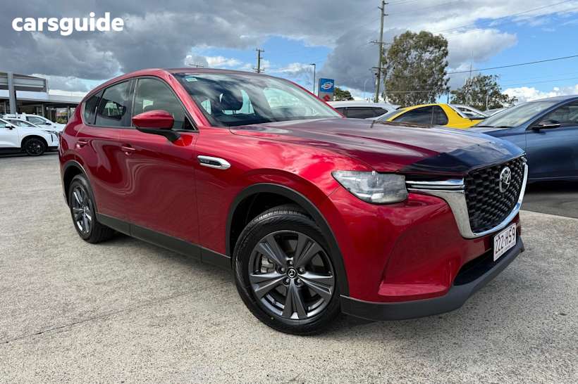 Red 2023 Mazda CX-60 SUV G40E EVOLVE 4X4