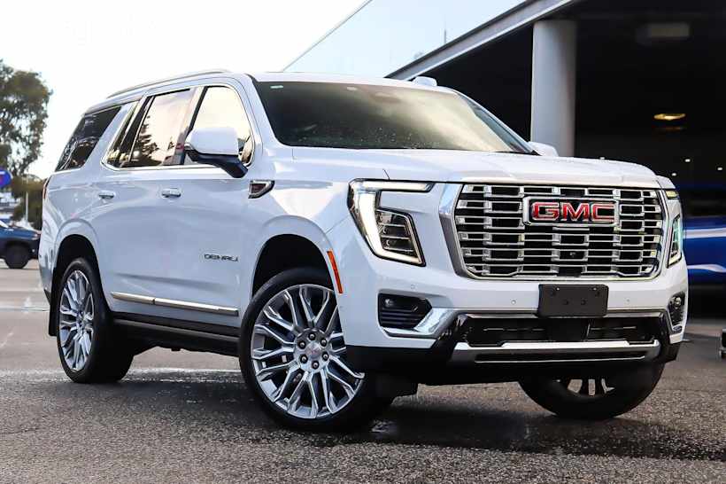 White 2025 Gmc Yukon SUV DENALI 4X4