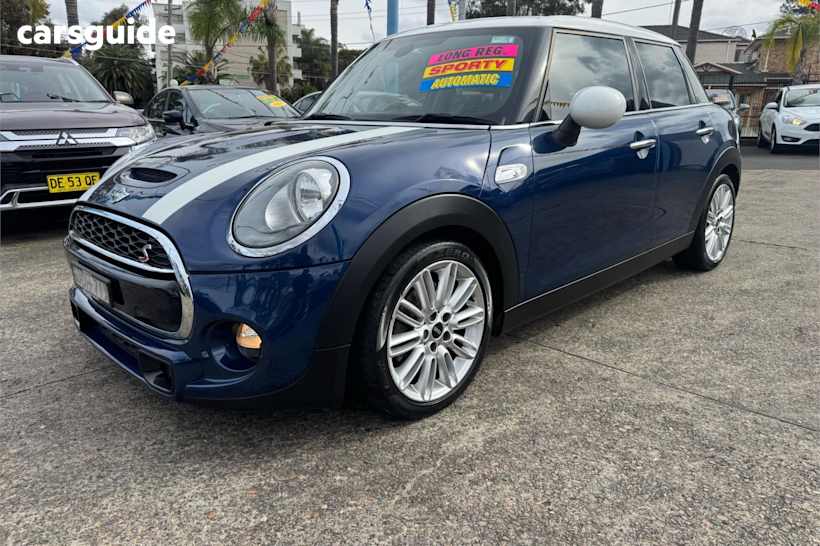 Blue 2016 Mini Hatch Hatch COOPER S F