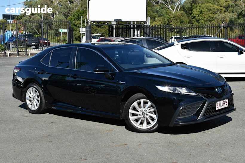 Black 2021 Toyota Camry Sedan ASCENT SPORT F
