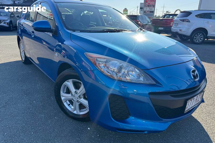 Blue 2011 Mazda Mazda3 Sedan NEO F