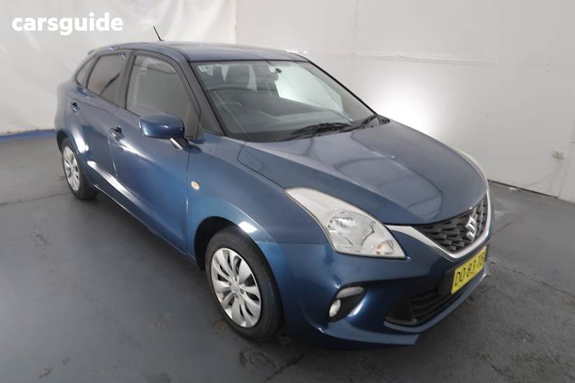 Blue 2019 Suzuki Baleno Hatch GL F