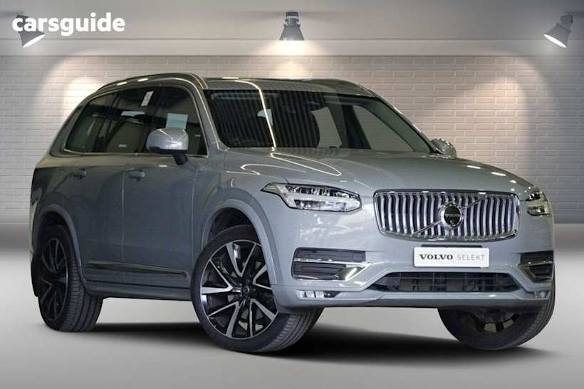 Grey 2024 Volvo XC90 Wagon Ultimate B6 Bright Mhev