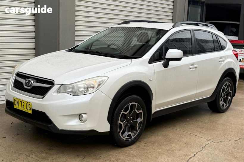 White 2013 Subaru XV Wagon 2.0I