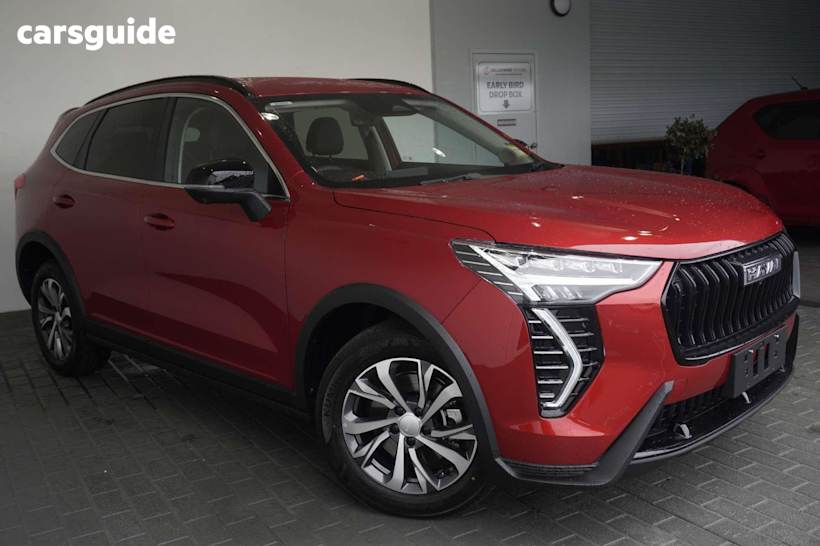 Red 2025 GWM Haval Jolion SUV LUX F