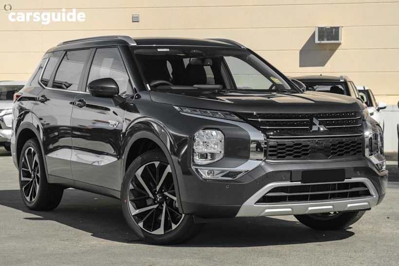 Grey 2025 Mitsubishi Outlander SUV PHEV ASPIRE 4X4