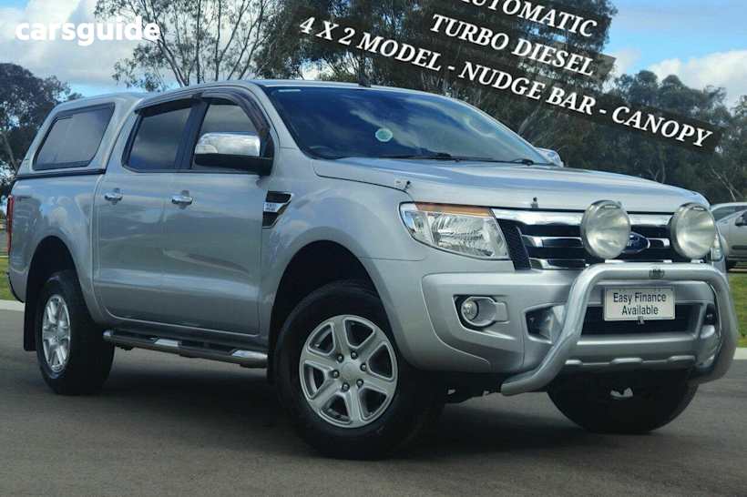 Silver 2014 Ford Ranger Crew Cab Pickup Xlt 3.2 Hi-Rider (4X2)