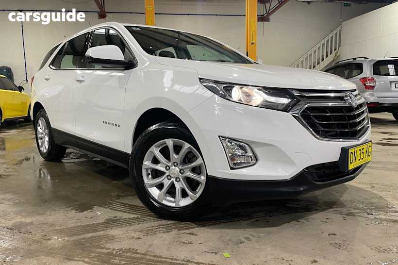 White 2018 Holden Equinox SUV LS+ F