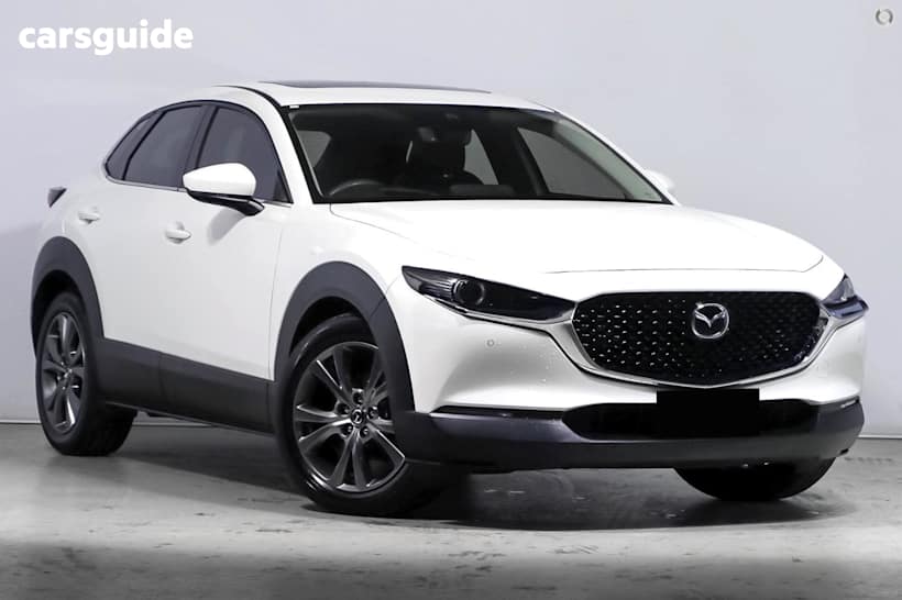 White 2025 Mazda CX-30 SUV G25 ASTINA F