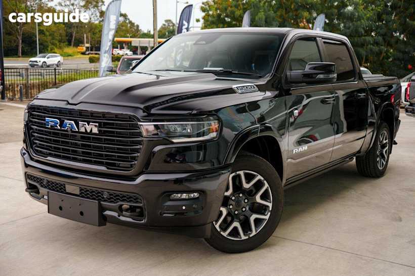 Black 2025 Ram 1500 Crew Cab Utility Rebel Hurricane