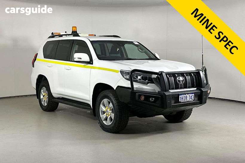White 2021 Toyota Landcruiser Prado Wagon Gxl