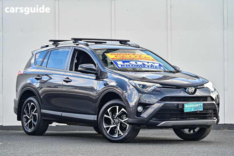 Grey 2018 Toyota RAV4 SUV GXL F