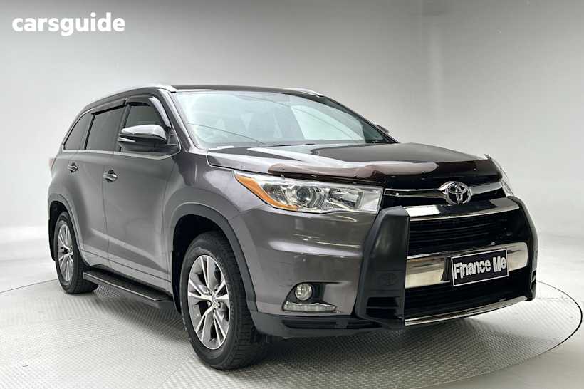 Grey 2015 Toyota Kluger SUV GXL F