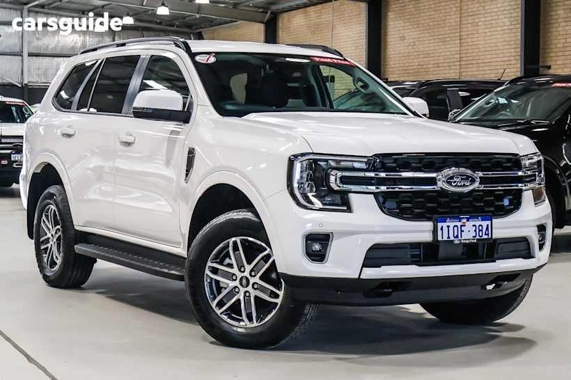 White 2024 Ford Everest SUV TREND 4X4