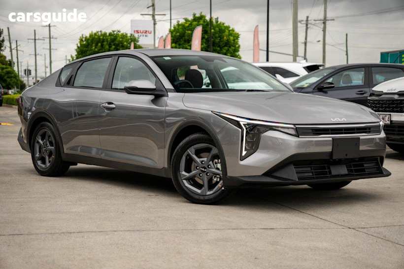 Grey 2025 Kia K4 Sedan S