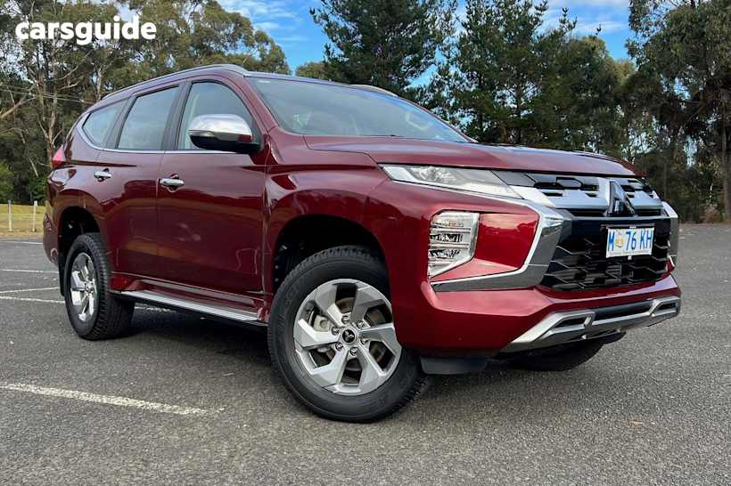 Red 2024 Mitsubishi Pajero Sport SUV GLX 4X4