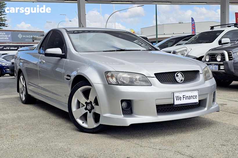 Silver 2010 Holden UTE Ute Tray SV6 R