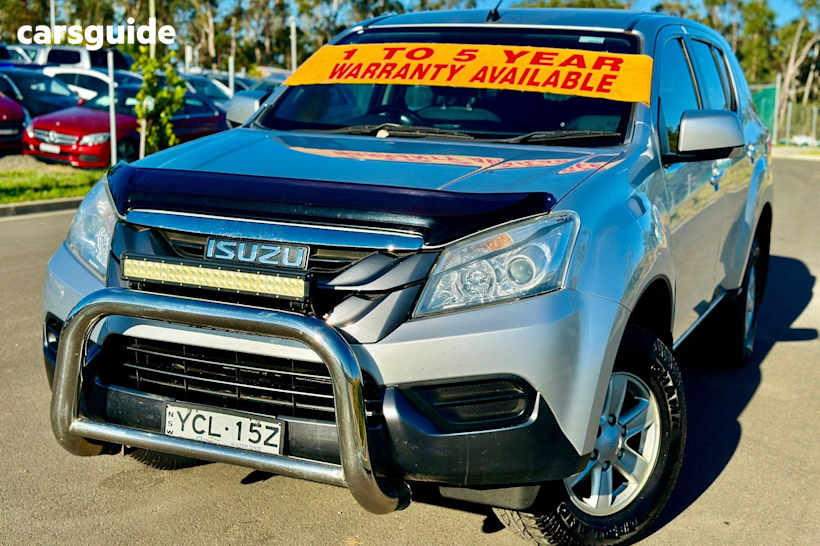 Silver 2015 Isuzu MU-X Wagon Ls-U (4X4)