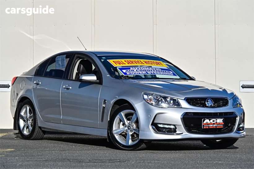 Silver 2015 Holden Commodore Sedan SV6 R
