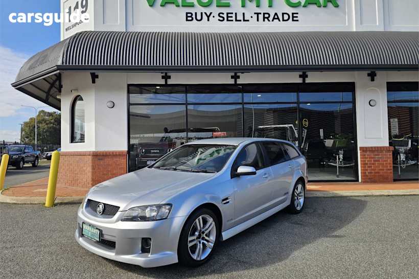 Silver 2010 Holden Commodore SUV SS R