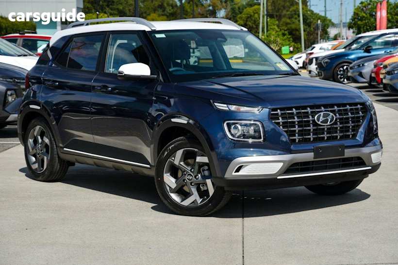 Blue 2025 Hyundai Venue SUV ELITE F
