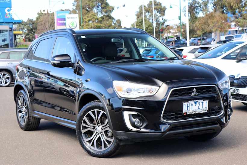Black 2016 Mitsubishi ASX SUV LS F