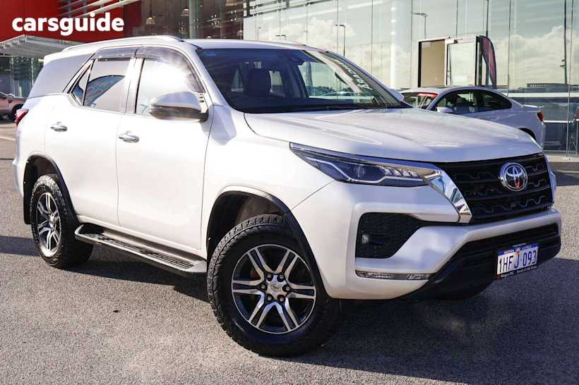 White 2021 Toyota Fortuner SUV GXL 4X4