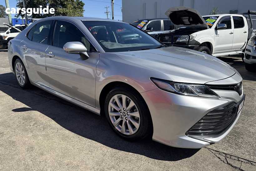Silver 2019 Toyota Camry Sedan Ascent Sport