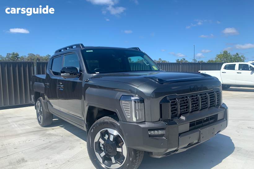 Grey 2025 Kia Tasman Ute Tray X-LINE 4X4