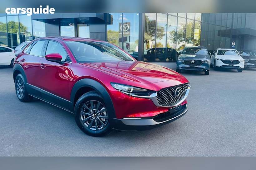 Red 2025 Mazda CX-30 SUV G20 PURE F