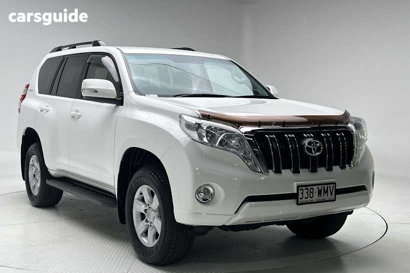 White 2016 Toyota Landcruiser Prado SUV GXL 4X4