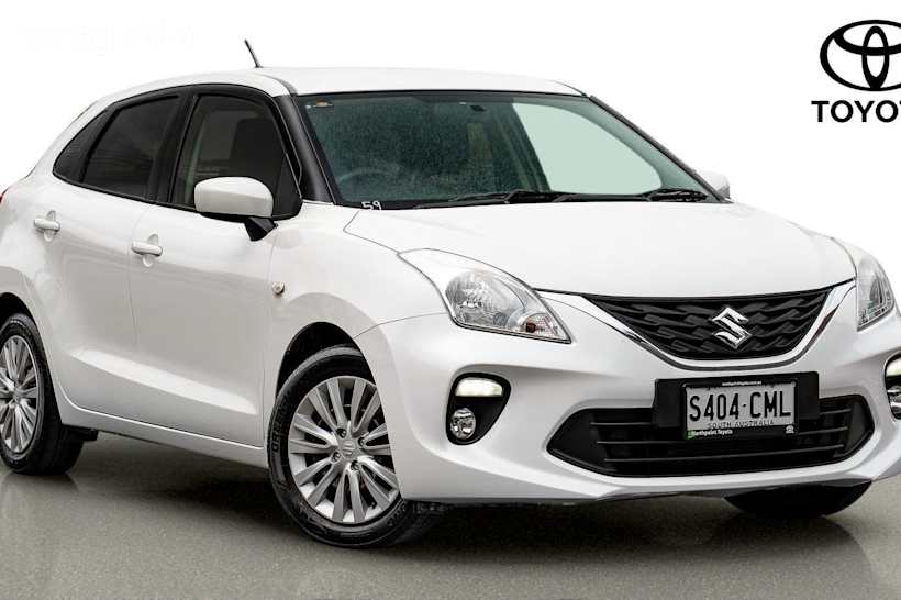 White 2021 Suzuki Baleno Hatch GL F