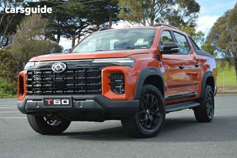Orange 2025 LDV T60 Ute Tray MAX PLUS 4X4