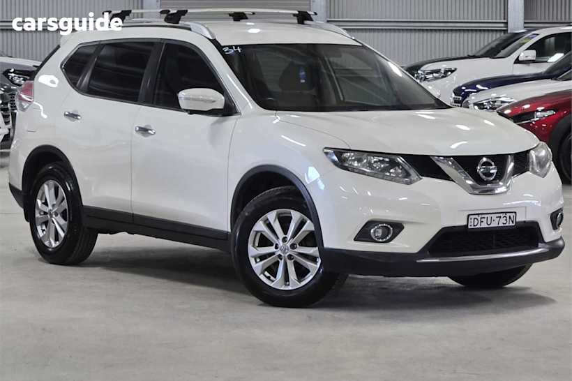 White 2016 Nissan X-Trail Wagon St-L (Fwd)