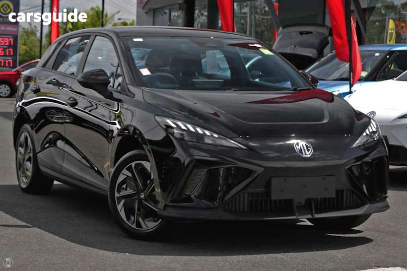Black 2025 MG MG4 Hatch EXCITE 51 125KW R