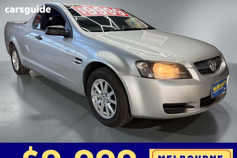 Silver 2008 Holden Commodore Utility Omega