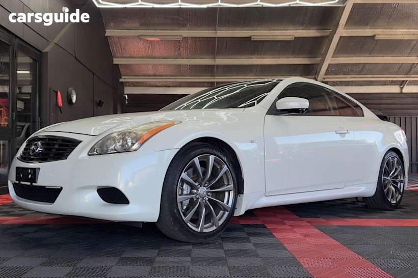 White 2008 Nissan Skyline Coupe 370GT TYPE S P 2DR COUPE 7SP AUTO 3.7I