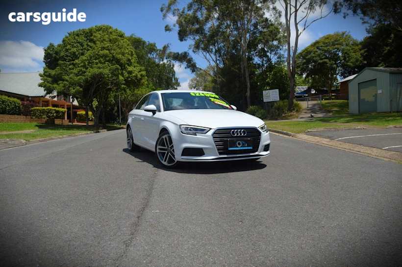White 2017 Audi A3 Sedan F